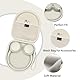 XANAD Kopfhörer Tasche für Sony WH-CH520 Kabellose Bluetooth Kopfhörer On-Ear Headphone Case Beige