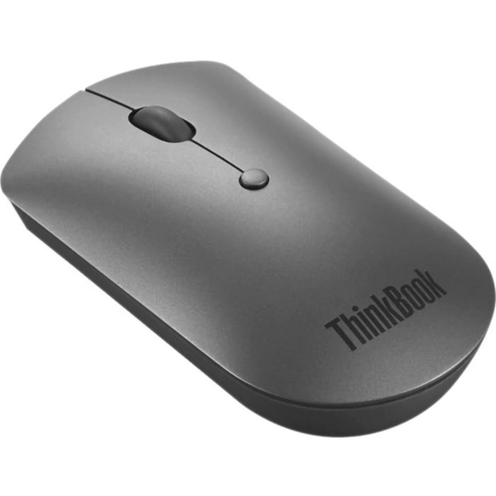 Lenovo ThinkBook Bluetooth Silent Mouse, 4Y50X88824, Eisengrau