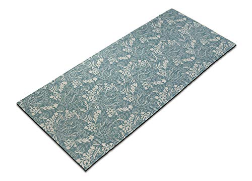 Ambesonne Floral Yoga Mat Towel 25