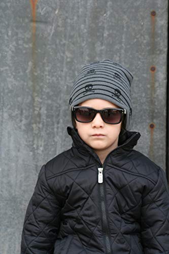 Born to Love Baby Boy's Stripe Beanie Baby Hat3