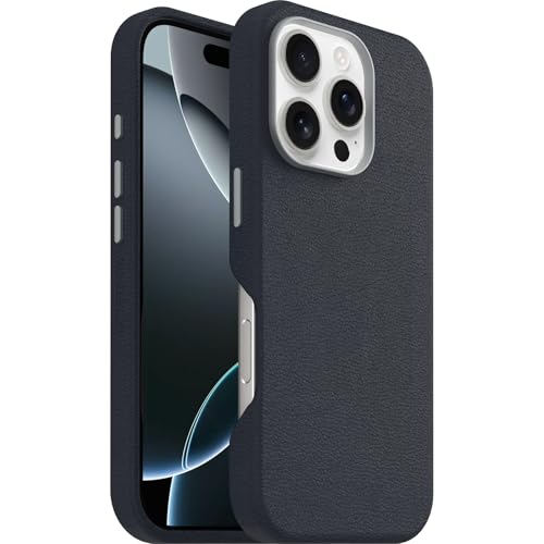 Image of OtterBox iPhone 16 Pro Symmetry Series Cactus Leather for MagSafe - Riverside Blue