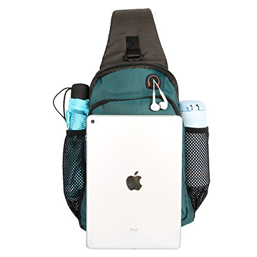 Vanlison Crossbody Sling Bag Backpack For Men & Women Lake Blue #TOP2