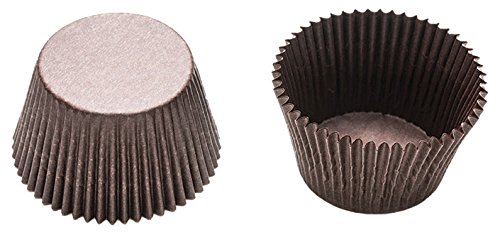 Cápsulas de papel marrón DECORA de 27 x 17 mm para repostería en pack de 5000 unidades