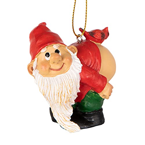 Design Toscano Loonie Moonie Gnome Holiday Ornament: Set Of 3 #TOP1