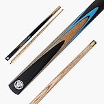 Jonny 8 Ball VANQUISH 48 Inch 2 Piece Centre Joint Junior Kids Snooker Pool Cue 10mm Tip (Blue)