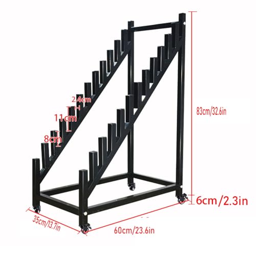 Présentoir pour Carreaux de Porcelaine Support de Rangement Vertical Céramique