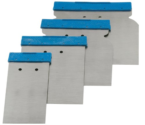 SW-Stahl Jeu de spatules japonaises 4 pièces en métal, 91301sb