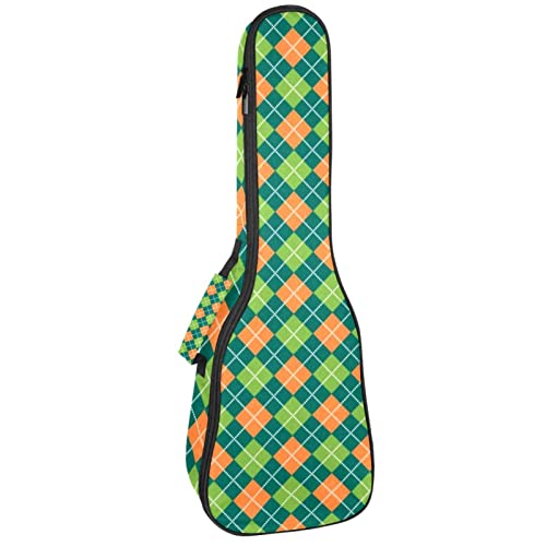 Housse pour ukulélé – Motif écossais vert – 10 mm d’épaisseur – Rembourrage en éponge de 53,3 cm – Avec sangles… - Les Beatles, Paul McCartney, John Lennon, RIngo Starr, George Harrison Housse pour ukulélé - Motif écossais vert - 10 mm d'épaisseur - Rembourrage en éponge de 53,3 cm - Avec sangles…