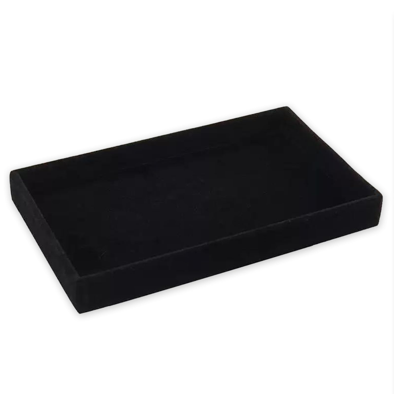 DYNAVERT ジュエリートレー アクセサリートレイ 小物トレー 収納 兼 展示 ケース リング イヤリング ネックレス 保管用 ベロア製 おしゃれ