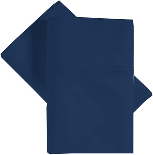 Miniatura 2 de Juego de 2 fundas de almohada estándar de 1000 hilos 100% algodón egipcio, de fibra larga para dormir, suaves y sedosas, tejido satinado, fundas de