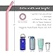 Reusable Silicone Drinking Straws - Big Size with Curved Bend for Tumblers Made from BPA Free No-Rubber Silicon - Flexible, Collapsible, Chewy, Bendy, Safe for Kids/Toddlers
