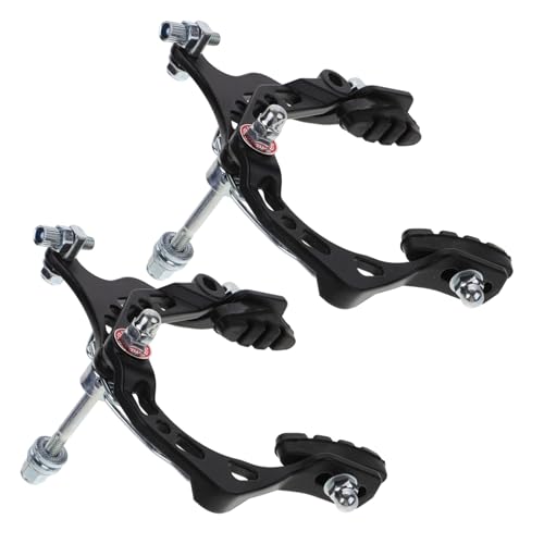 OSOLADY 2pcs Bike Brake Calipers Front and Rear Replacement Cycling Brakes for Road and -Performance Pads Suitable for All Weather Conditions