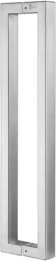 36 Solid Standoffs Heavy-Duty Commercial Grade-304 Stainless Steel Push Pull Door Handle/Glass Barn 1 Pair
