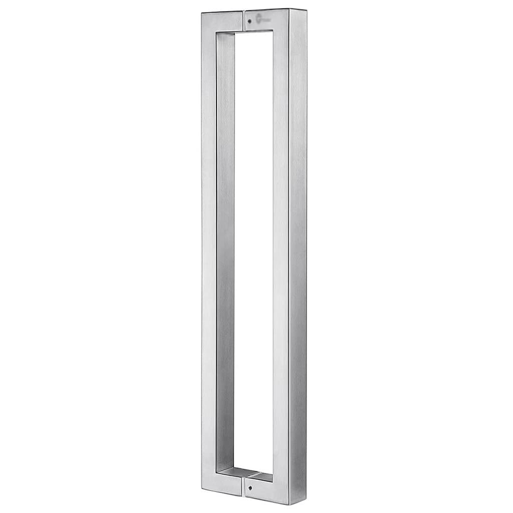 Poignée de porte en acier inoxydable 36 pouces pour porte en bois et verre