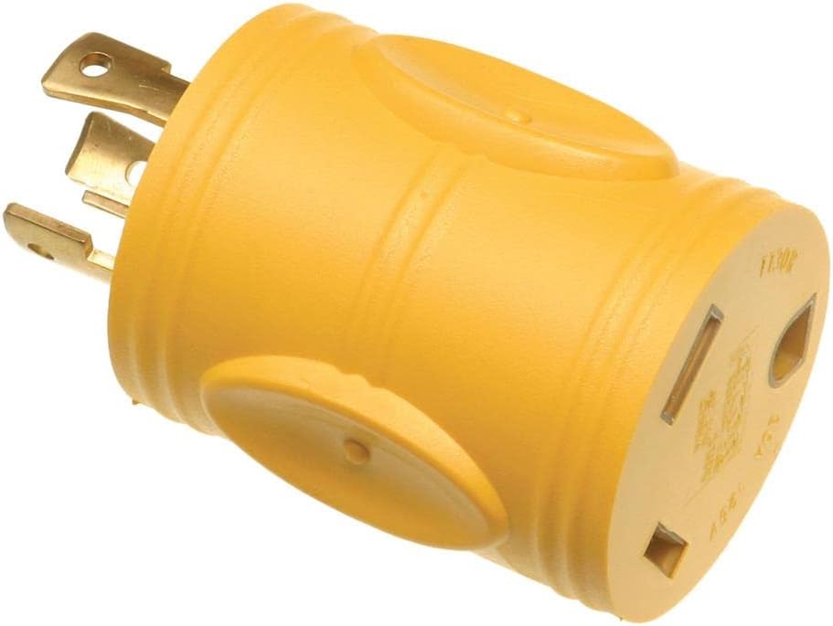 Arcon 14398 Generator Round Power Adapter, 30Amp,Black