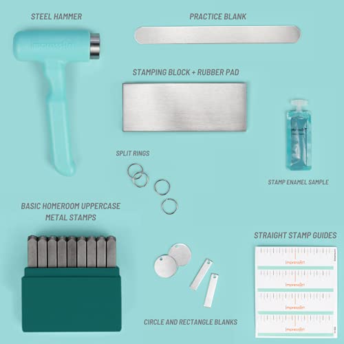 image for ImpressArt - Metal Stamping Kit, Includes All Essential Metal Stamping