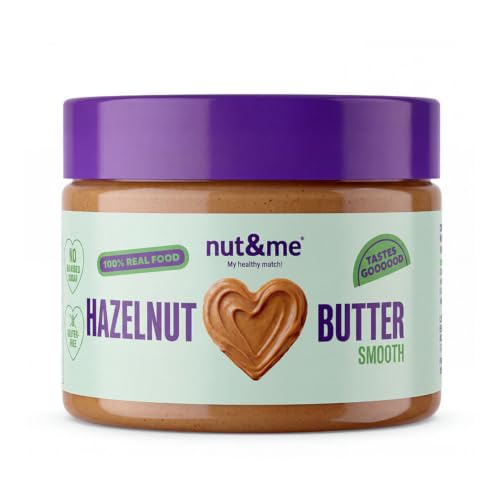 nut&me Crema de avellanas 300 g | 100% avellanas tostadas