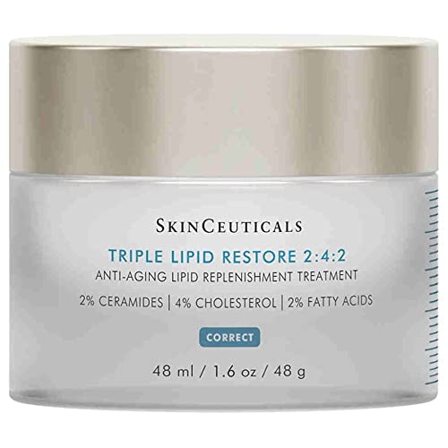 Anti Aging Cream for Women and Men - Triple Lipid Restore 2 4 2 Effective All Skin Types Wrinkle Cream for Face 1.6 Fluid Ounce Iaik Daily Powerful Facial Moisturizer - Premium Anti Age Cream for Face (1.6Fluid Ounce/48ML)