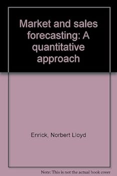 Unknown Binding Market and sales forecasting: A quantitative approach Book