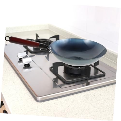 Sartén Wok de hierro antiadherente con mango miniatura 5