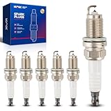 KAX Spark Plug 3657 IZFR5K11,6 pack Double Iridium Spark Plugs Fit for 2005-2010 Odyssey EX-L/EX