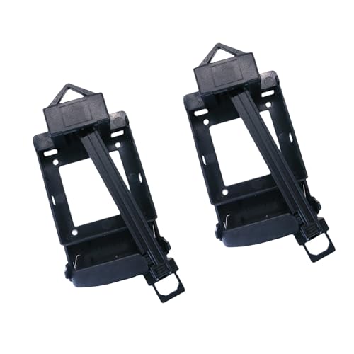 Cemaystic クォーツクロックムーブメント 2個セット ? 振り子ドライブユニット 壁掛け時計交換用 簡単取付け 工芸プロジェクト対応