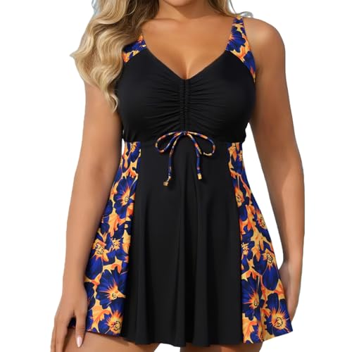 Maillot de bain deux pièces pour femme ronde assurant confort et maintien