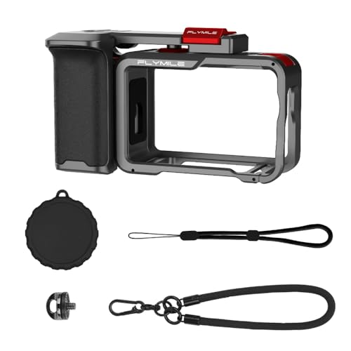 For DJI OSMO ACTION 6p JP[W Lbg A~یP[X Xg[gtHgOtB[}Eg Obvz_[ Vb^[{^+YLbv+h~pXgbv t Xg[gBeObvLbg ANVJp 