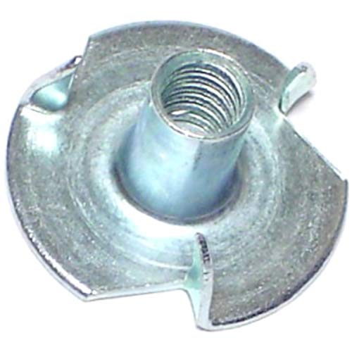 Hard-to-Find Fastener 014973322557 Pronged Tee Nuts, 6-32, Piece-100