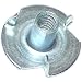 Hard-to-Find Fastener 014973322557 6-32-Inch Pronged Tee Nuts, 100-Piece