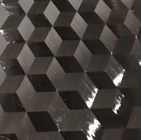 150 Grams,0.6 * 1 Meter,Carbon Fiber 3D expanded Fabric, Lightweight,high-Strength, Modification Material for Decorative Purposes. (Black, 1x0.6m)