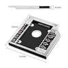 GeekerChip SATA SSD Hard Drive Caddy Support, 9.5 mm SATA 2.5" HDD Disque Drive Adapter SSD Bay Drive pour MacBook Pro iMac