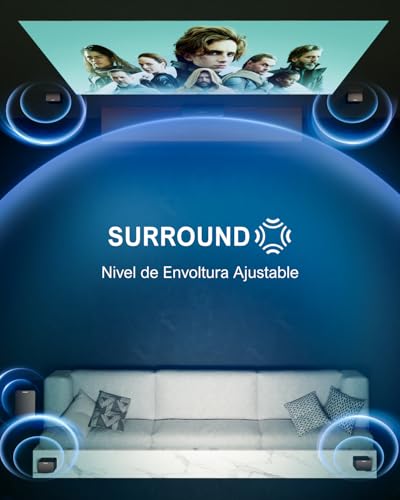 Barra de Sonido ULTIMEA 7.1 con Subwoofer y Bluetooth 5 - Imagen 10