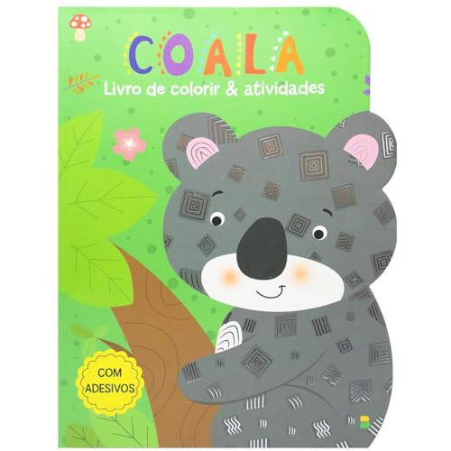 Livro de colorir & atividades: Coala