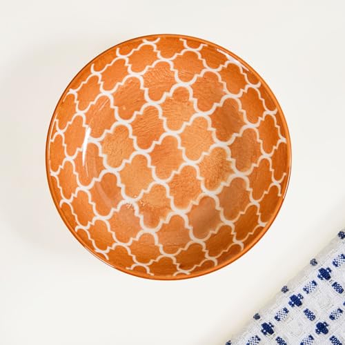 Image of Nestasia Set of 8 Small Ceramic Plates (70ml Each) | Vibrant, Microwave & Dishwasher Safe, Serving Dishes | Ideal for Appetizers, Dips, Condiments, Prasad, Desserts, Sweets, Snacks and Gifting