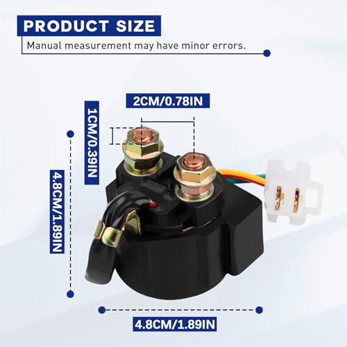image for Yerbay Starter Solenoid Relay for Honda TRX300 Fourtrax 300 1988-2000 