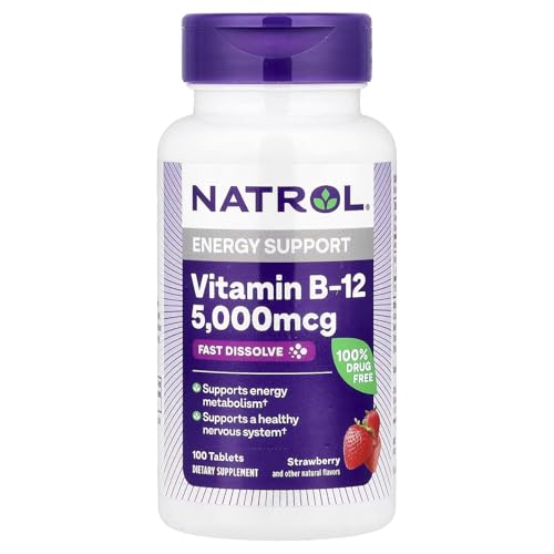 Natrol Vitamin B12 5000mcg F/D Tab100 047469066727