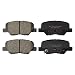 Premium Ceramic Rear Brake Pad Set KFE Ultra Quiet Advanced KFE1679-104