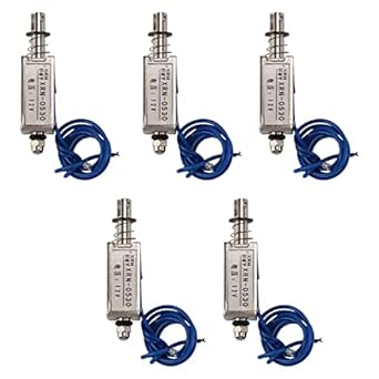 Électroaimant Solénoïde Push-pull 12V/24V DC - Mini 20mm Type Tubulaire