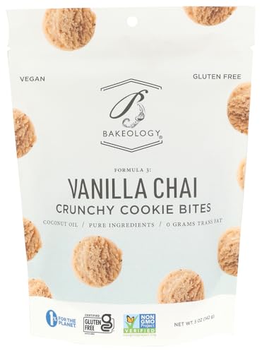 Bakeology, Gluten Free Vanilla Chai Crunchy Cookie Bites, 5 Ounce image 2