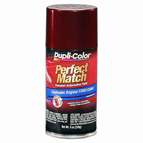Image of Dupli-Color EBFM03737 Perfect Match Automotive Spray Paint - Ford Dark Toreador Red, JL /JM - 8 oz. Aerosol Can