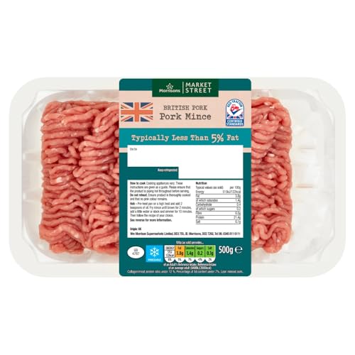 Morrisons Market Street 5% Pork Mince 500g