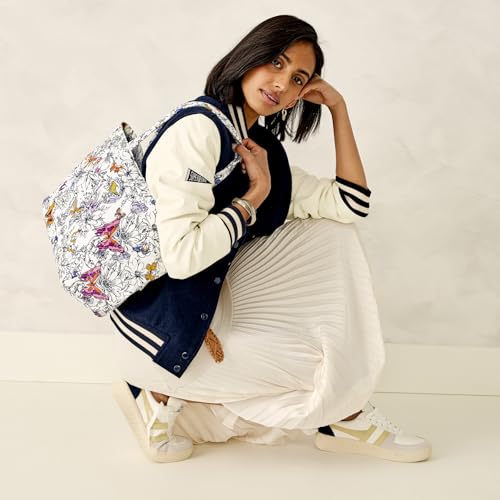 Image of Vera Bradley Women's Premium Cotton Small Hathaway Tote Bag