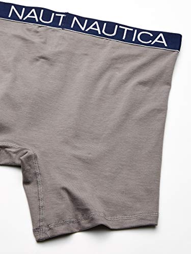 Nautica mens 3-pack Classic Underwear Cotton Stretch Boxer Brief