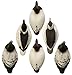 Higdon Outdoors Diver Pack Duck Decoys | Unsinkable with Swivel Heads & Weighted Keels | High-Contrast Visibility| Durable & Easy-Set Floating Design | Foam Filled | 6pk | All Drakes