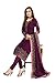 Nivah Fashion Women's Georgette Embroidery Salwar Suit Set Stitched (NH.G44-Purple-3XL)