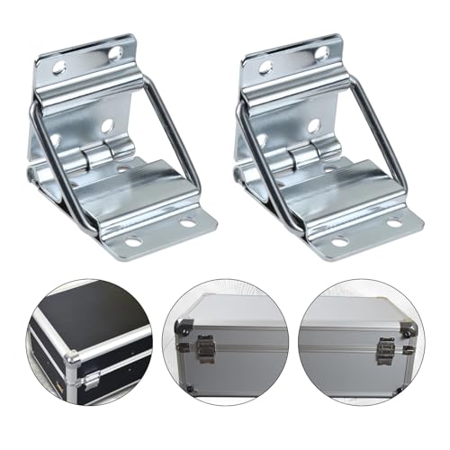 Charnières de support pour valises à 8 trous décoratifs au design durable - 5
