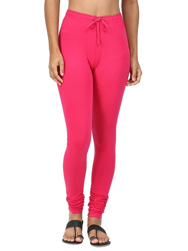 Image of Robinbosky Cotton Churidhar Leggings for Women - Stylish, Stretchable & Flattering Fit for All-Day Comfort