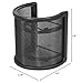 Rockville RockPop Curve Pop Filter Windscreen, Curved Mesh, Lightweight 0.064 lbs, Broad Mic Compatibility, Durable Metal, for Studio Recording and Podcasting