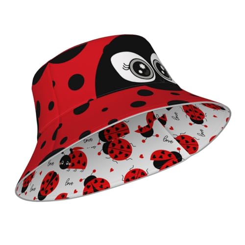 Image of Bucket Hat Beach Summer Sun Hat Reversible Fisherman Hats Double Sided Wearing for Women Men Boys Girls